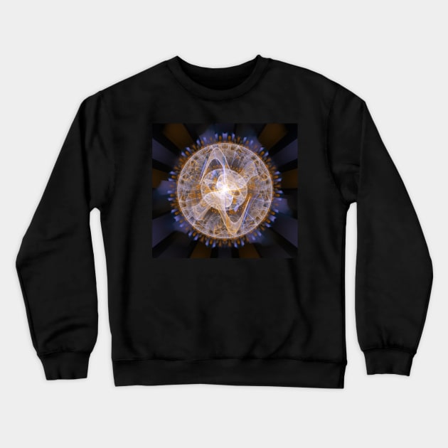 Abstract fractal (art1) Crewneck Sweatshirt by 3DVictory